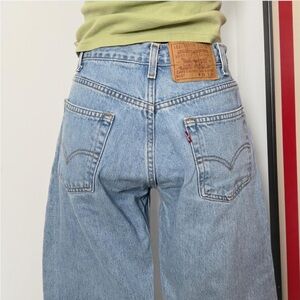 Levi's Light Blue Straight Leg Jeans